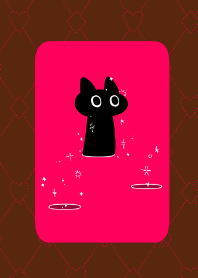 暗黒猫（穴から出てくるネコ）