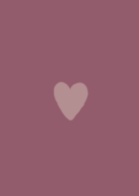 HEART -DULL PURPLE