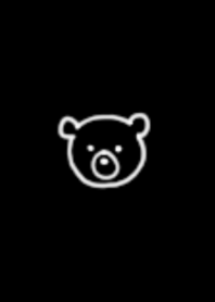 BEAR / BLACK WHITE