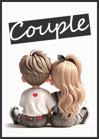 かわいいカップルの着せ替え2