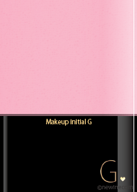 Makeup initial G