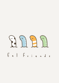 Eel Friends (col)-dark brown