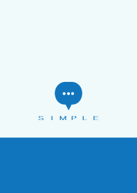 SIMPLE(white blue)V.1544