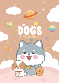 Dog Fat Kawaii Light Brown