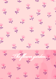 ピンクのお花の着せかえ