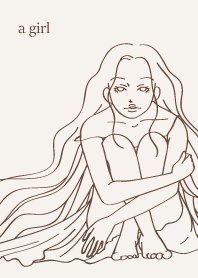 a girl...