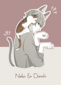 猫と男子