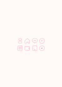 SIMPLE(beige pink)V.649b