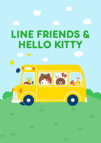 LINE FRIENDS & HELLO KITTY