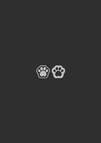 SIMPLE PAW PADS 1 (S)  - BKaxWH 002