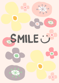 North European floral pink - smile13-