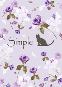 A chic world of cats and roses5.