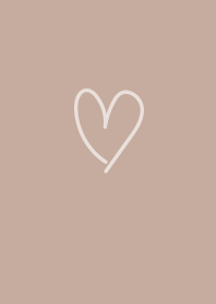 Simple Heart beiges g