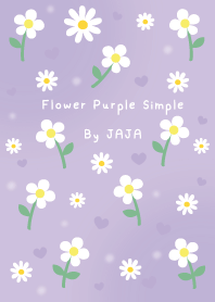 Flower Purple Simple By JAJA -E
