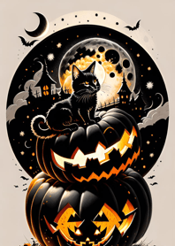 halloween cat 023a85
