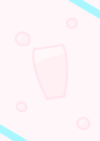strawberry milk -glass ver.-