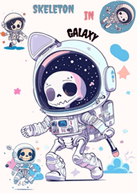 skeleton in galaxy
