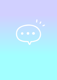 Gradasi sederhana: hijau mint biru WV