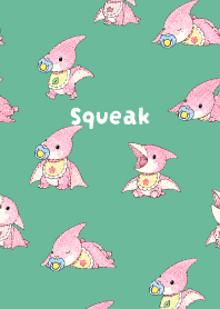 Baby Dinosaur03 blue green