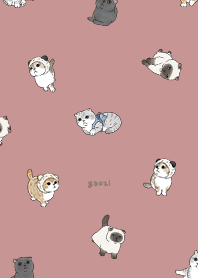 neko combo1 / pale pink