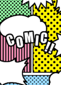 アメコミ風吹き出し‼