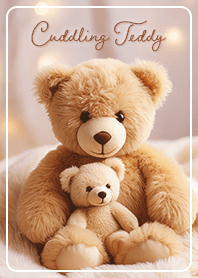 Flaxen Cuddling Teddy 01_2