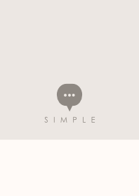 SIMPLE(beige brown)V.1565b