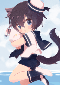 Boy of a black cat!(8th anniversary)