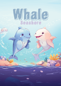 chubby whale in underwater world 7