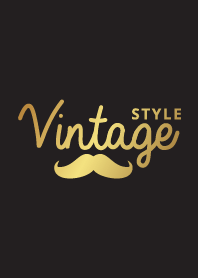 vintage style and hipster GOLD