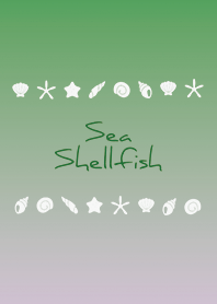 สีเขียว : หอยทะเล