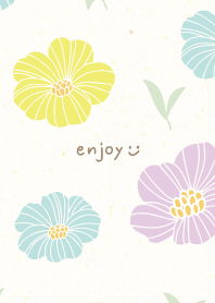 Cute three-colored flowers29! from Japan