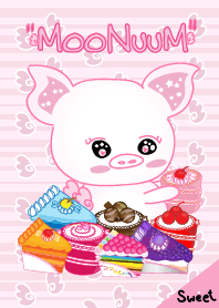 Angel Pig : MooNuum Pink Sweets Theme