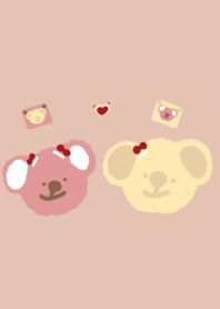 Bear x pink