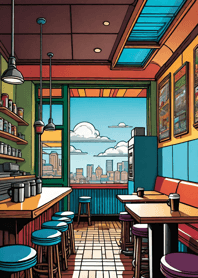 居心地の良いカフェ 83D024