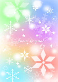 Rainbow snowwinter