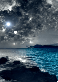 夜晚的月亮#dkm_20。