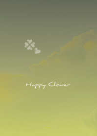 Black Yellow : Happy clover
