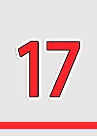 Number*17 with Gray