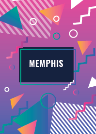 Memphis Gradient (Magenta Blue)