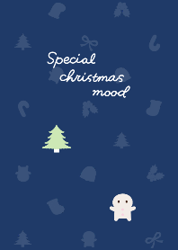 Special christmas mood♪深藍