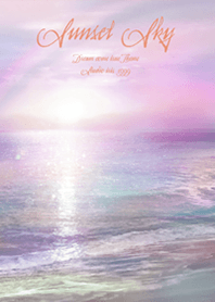 Sunset sky Healing beach+4
