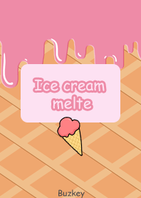 Ice cream melted