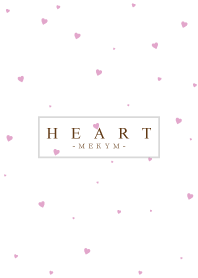 HEART-PINK SIMPLE 33