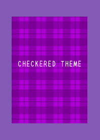 PURPLE CHECKERED THEMEj-PURPLE-YELLOW