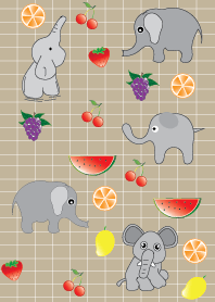 Cute elephant theme v.3