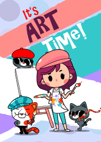 Meowz: It's Art Time!