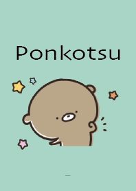 Mint Green : Honorific Bear Ponkotsu