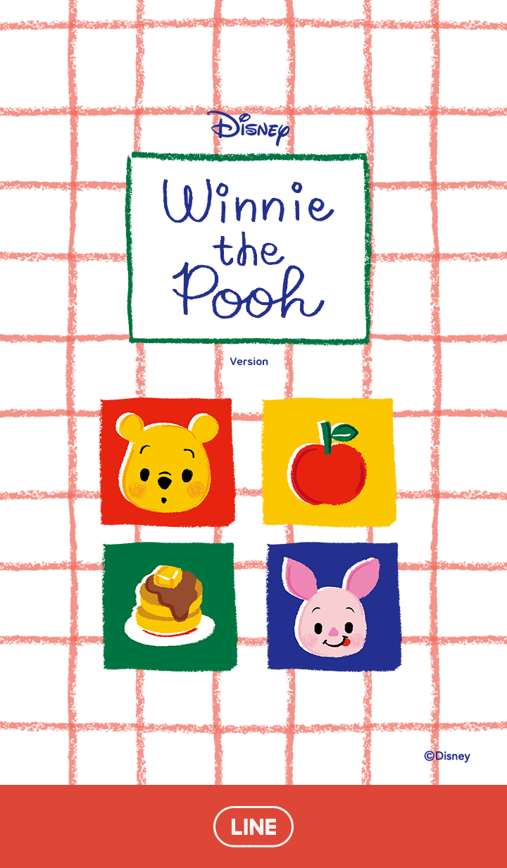 Winnie the Pooh（蜡笔画风）