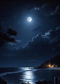 海辺の星空 eCe73C